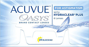 ワンデーアキュビューオアシス（乱視用）